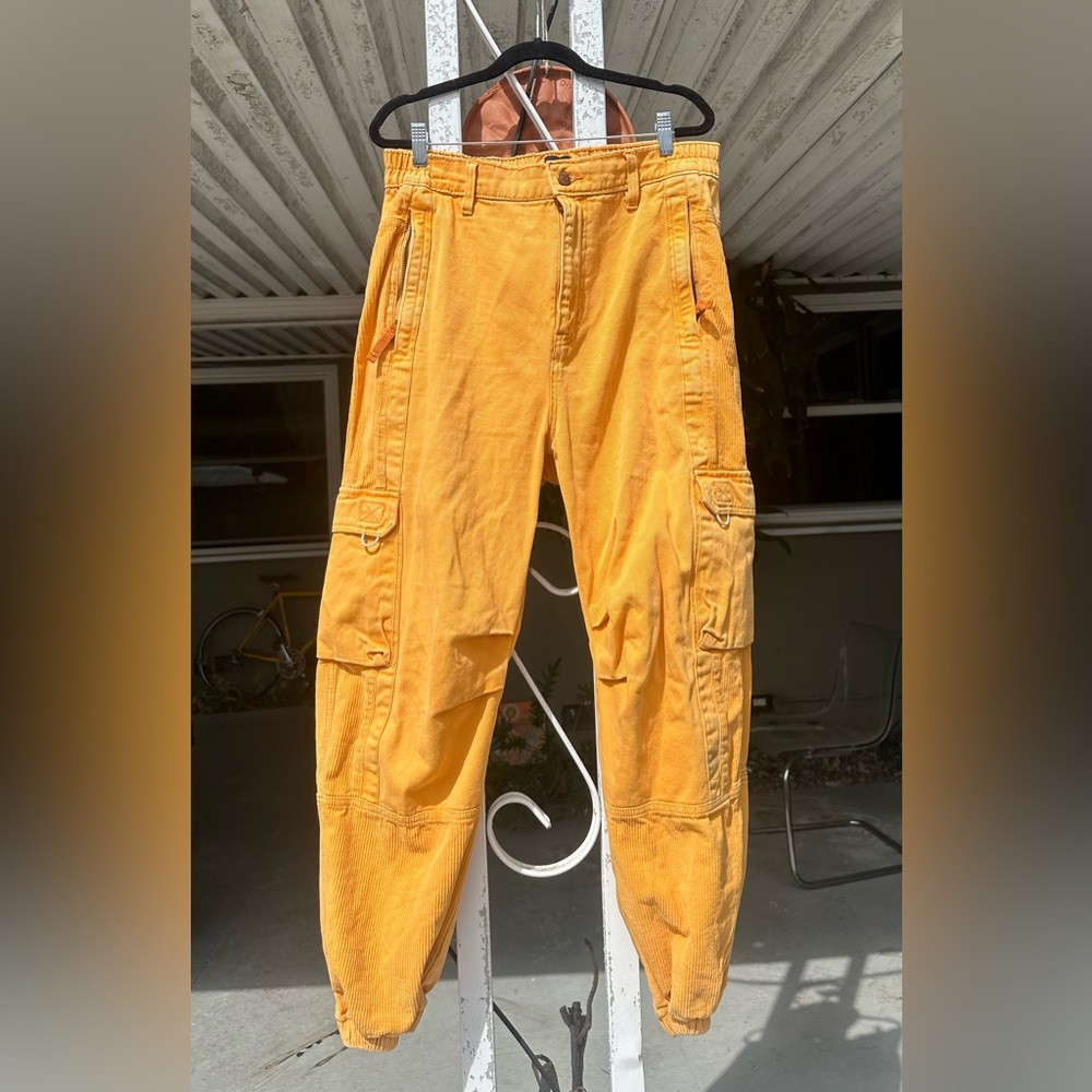 BDG Bright Orange Cargo Pants